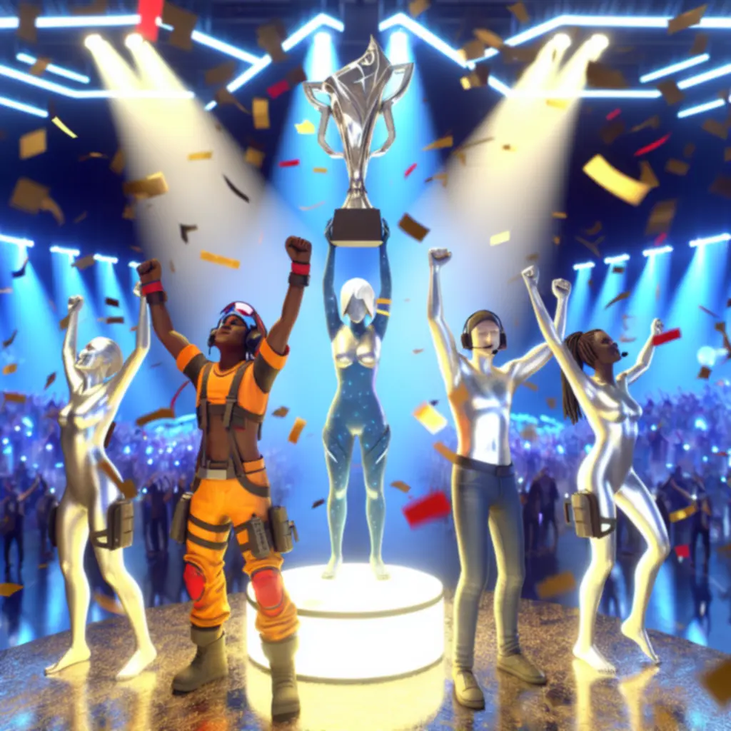 Drużyna zwycięzców podnosząca puchar Valorant Masters