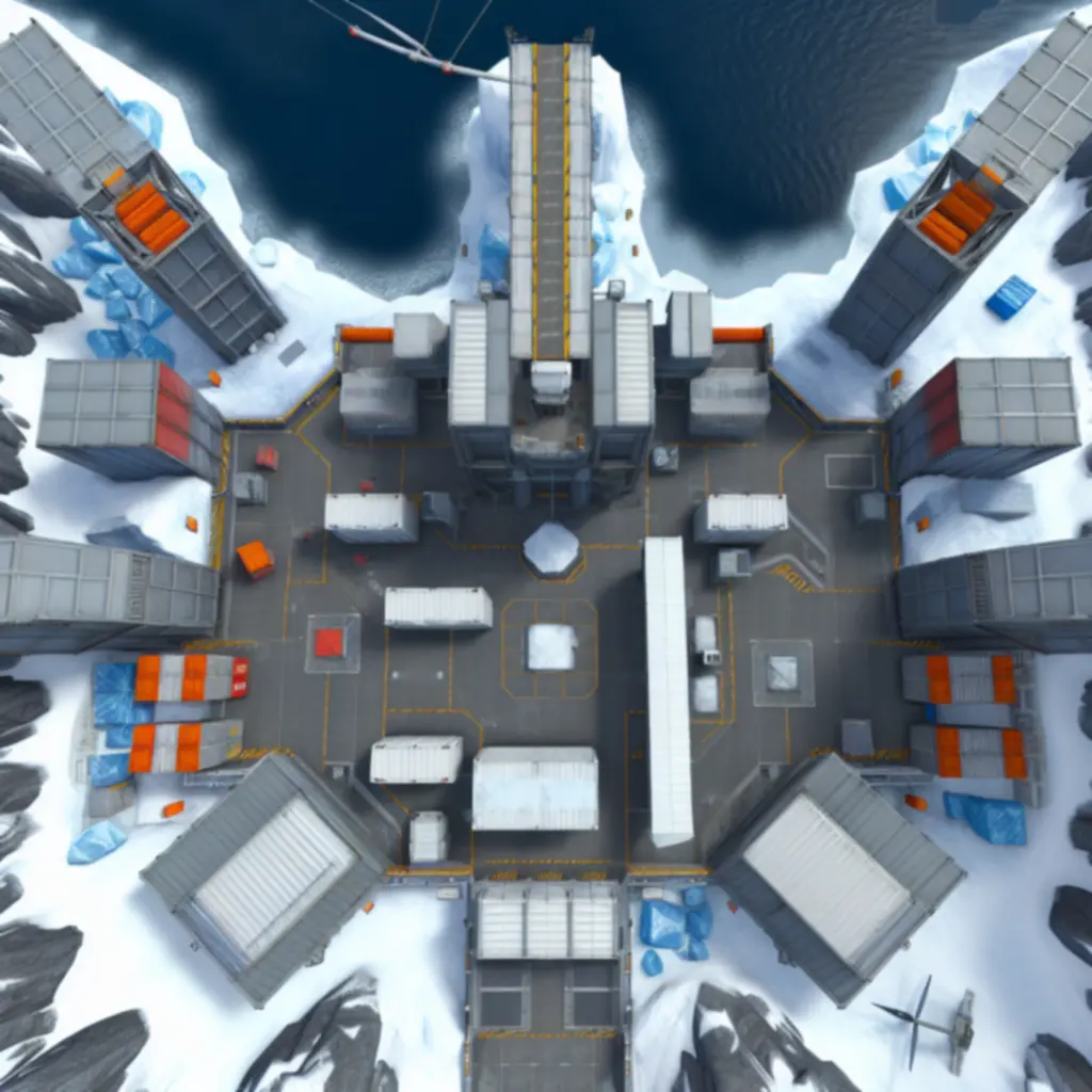 Mapa: Icebox — wielopoziomowe sajt B i zipline na midzie